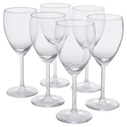 Weißweinglas, Klarglas, 25 cl ( 6 Stück im Karton )