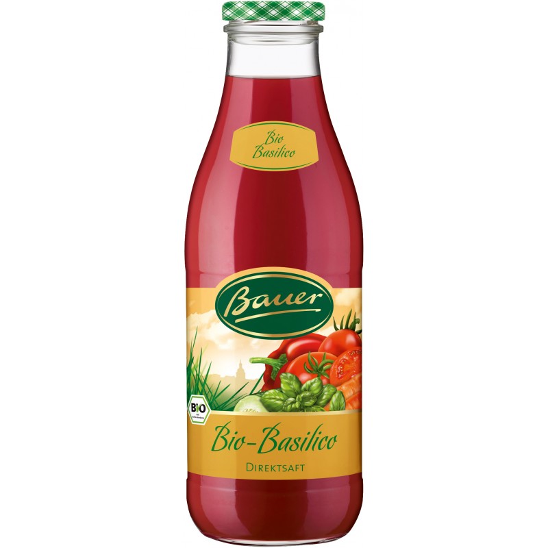 Bauer Bio Basilico Direktsaft Bio 6 X 0 98l